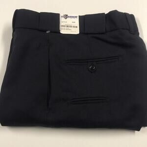 CONQUER Blue Trouser Pant SAP POCKETS Men's 34 R